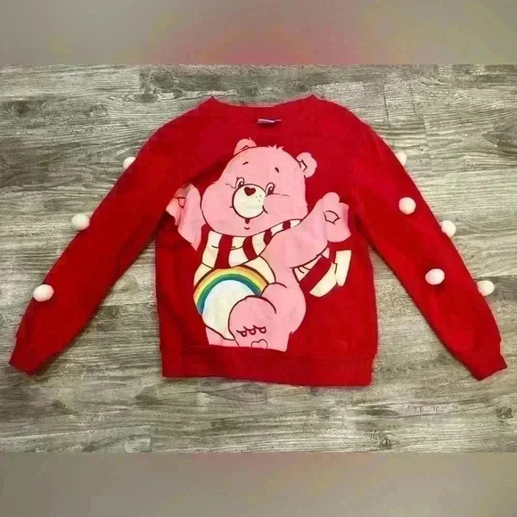 Care Bears Tops - Size small Care Bears crew neck pullover sweatshirt
